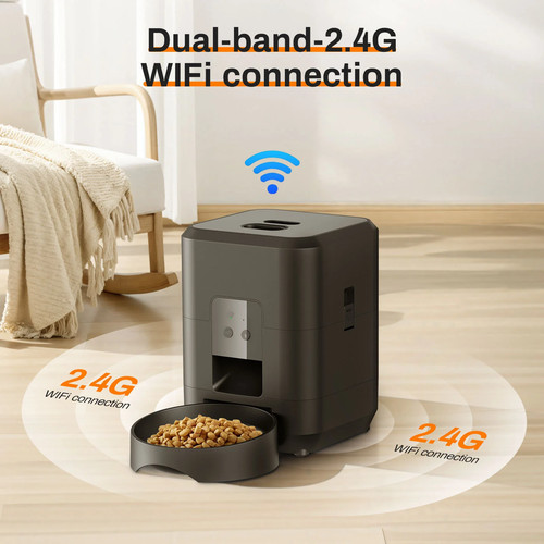 Automatic cat feeder timed - automatic,