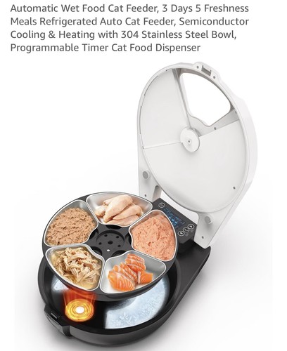 Automatic wet food - food, feeder