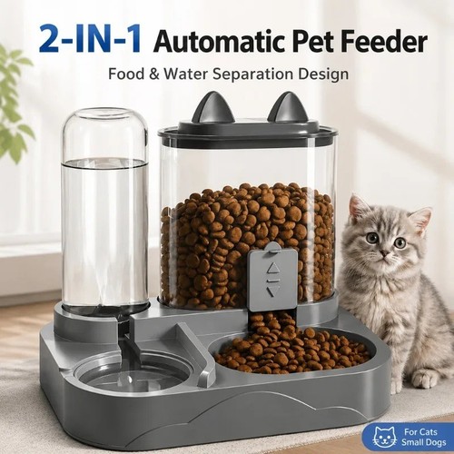 Automatic cat feeder - in,