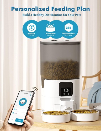 Automatic cat feeder with app - automatic,
