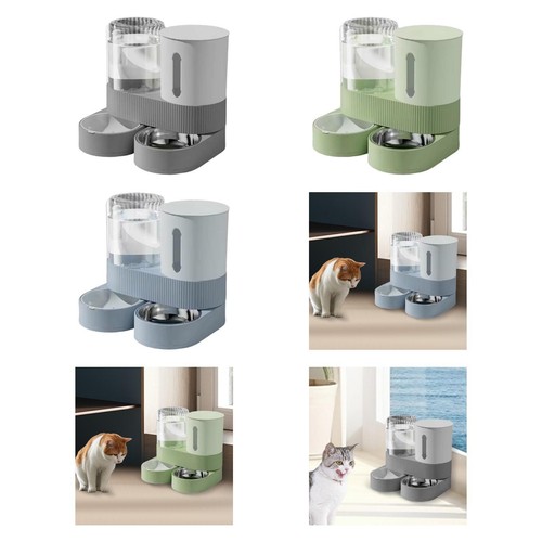 Rotating automatic pet feeder - pet,