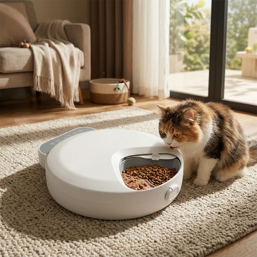 Electric automatic cat feeder - electric,