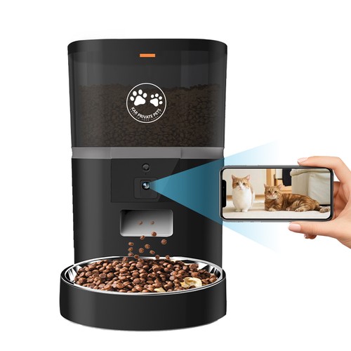 Automatic cat feeder - feeder, with