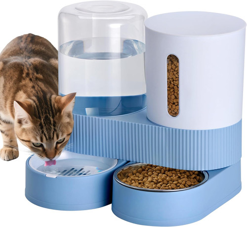 Automatic cat feeder - cat,