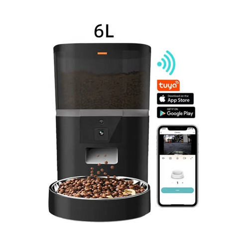 Automatic cat feeder 6l - feeder,