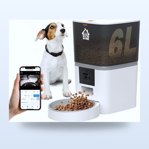 Automatic cat feeder camera - 6l,