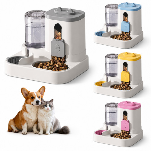 Automatic cat feeder - cat,