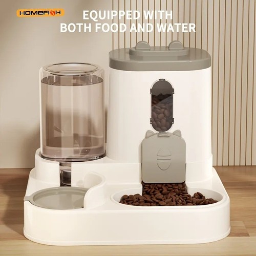 2in cat food - cat, dispenser