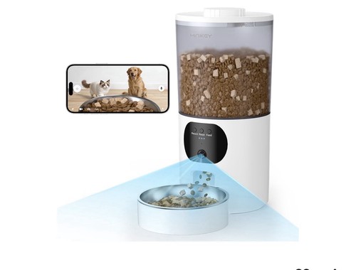 Automatic cat feeder with - cat, 2k