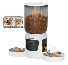 Dual-Lens Automatic Cat Feeder