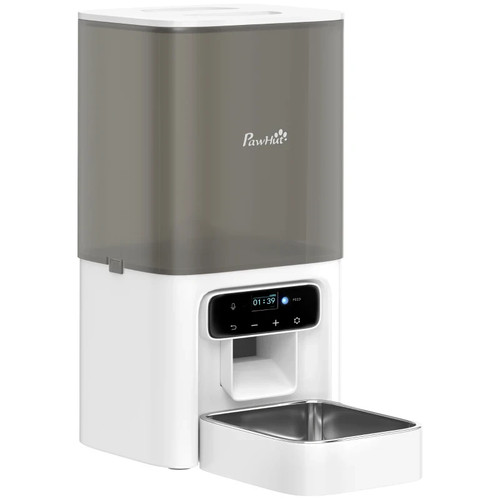 Pawhut automatic cat feeder - pawhut,