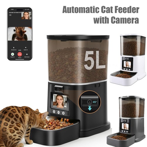 Automatic cat feeder with - cat,