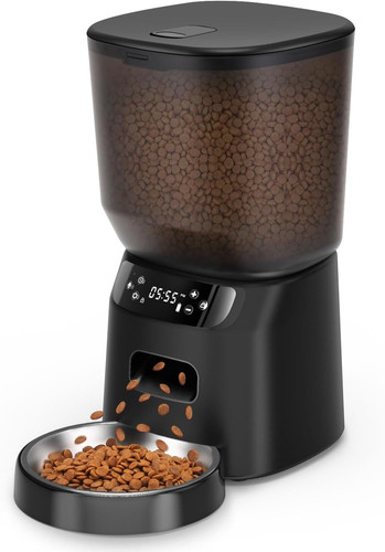 Automatic cat feeder food - cat,