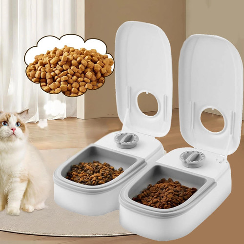 Automatic cat feeder 350ml - automatic,