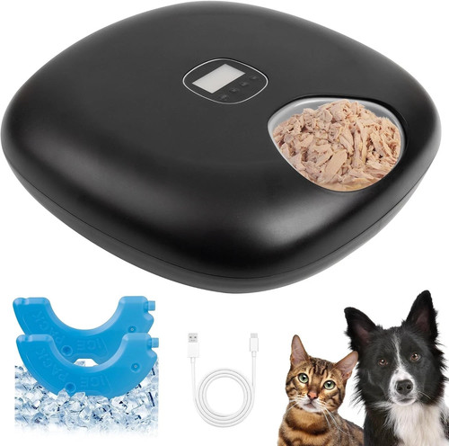 Automatic cat food feeder pet - automatic, feeder,