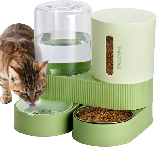 Automatic cat feeder stainless - automatic,