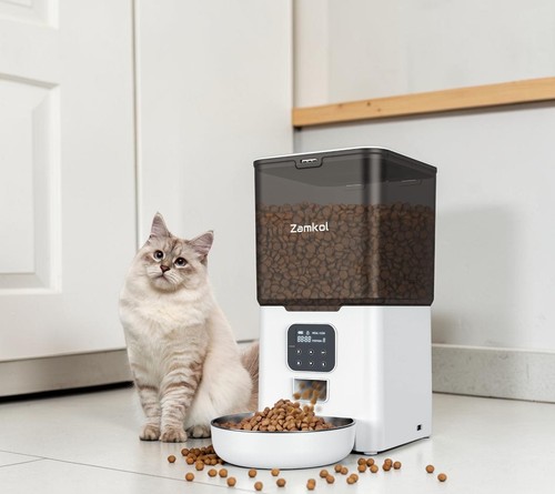 Automatic cat feeder timed - feeder, 6l