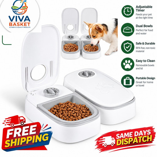 Automatic cat feeder - cat,
