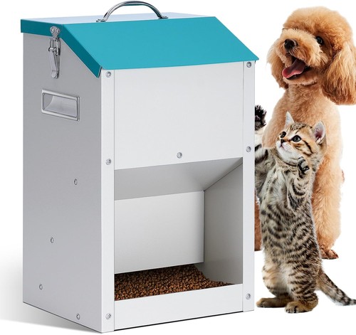 Automatic cat feeder - feeder, outdoor