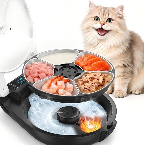 Automatic wet food cat feeder - wet,