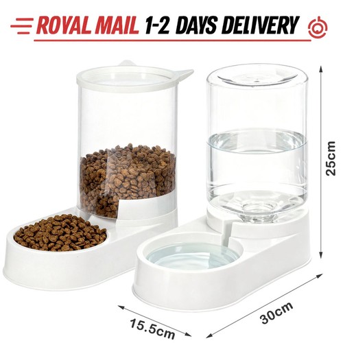 Automatic cat feeder and - cat,